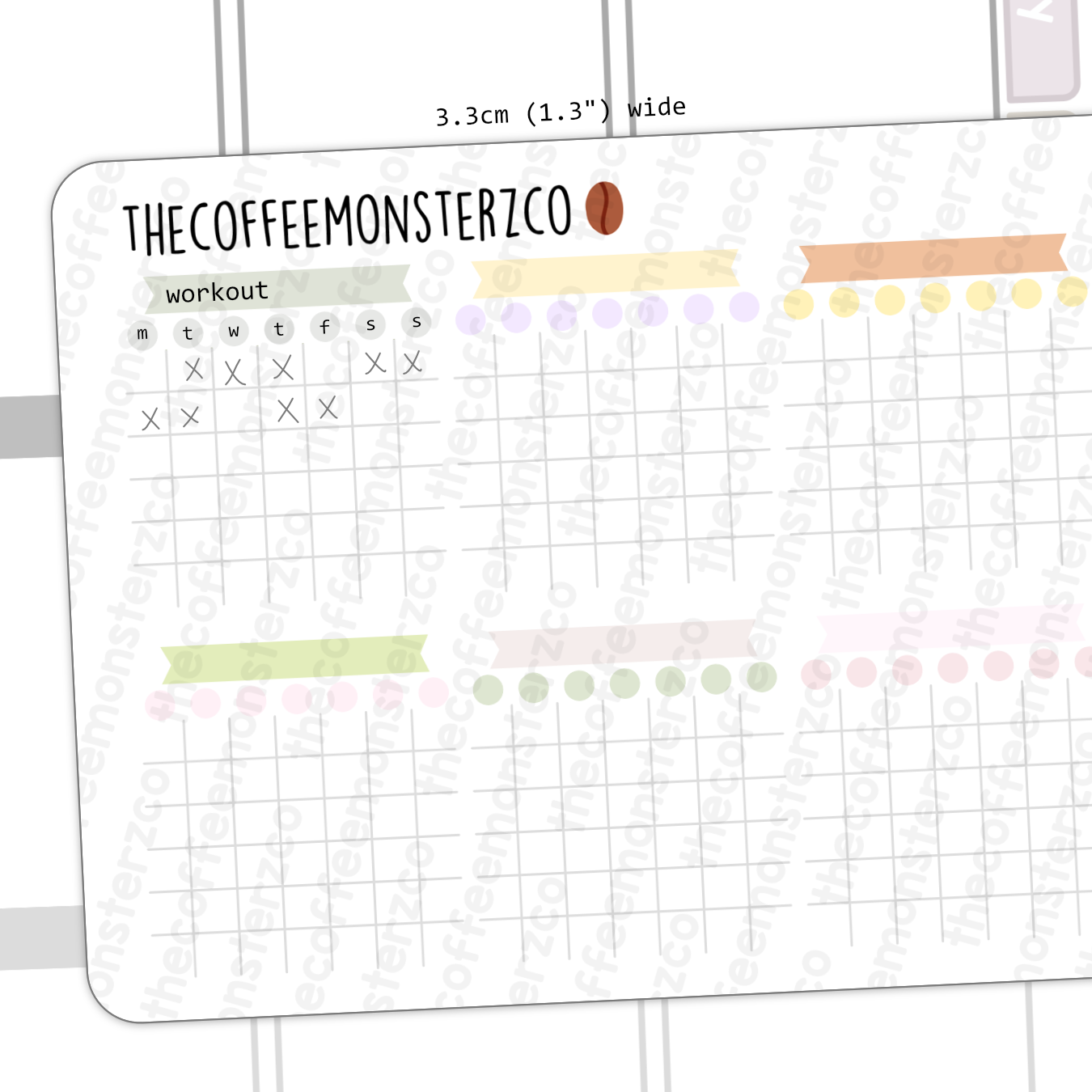 2024 Monthly Habit Trackers Part 1
