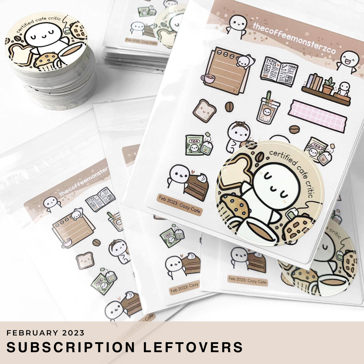February Subscription Leftovers (FINAL STOCK)