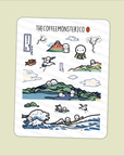 Master Artists Large Doodle Washi Stickers
