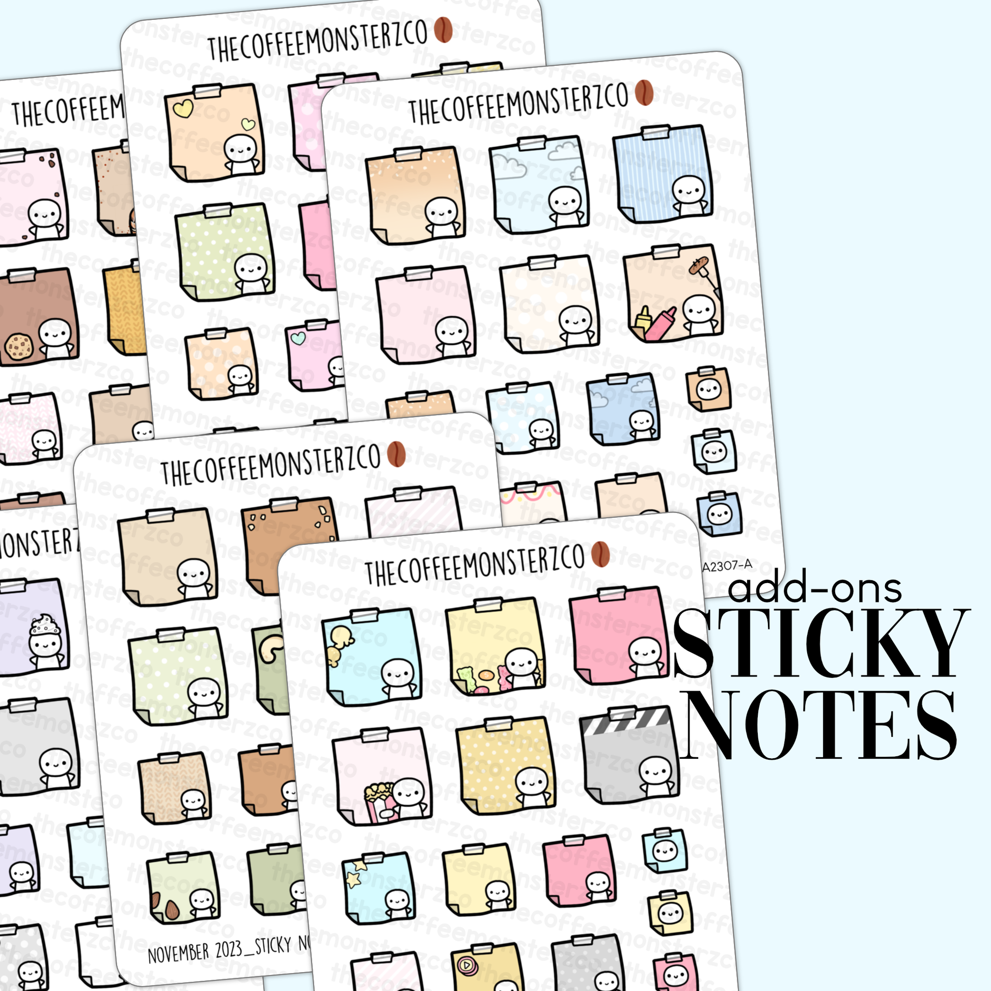 2023 Coordinating Add-ons - Sticky Notes - Part 2