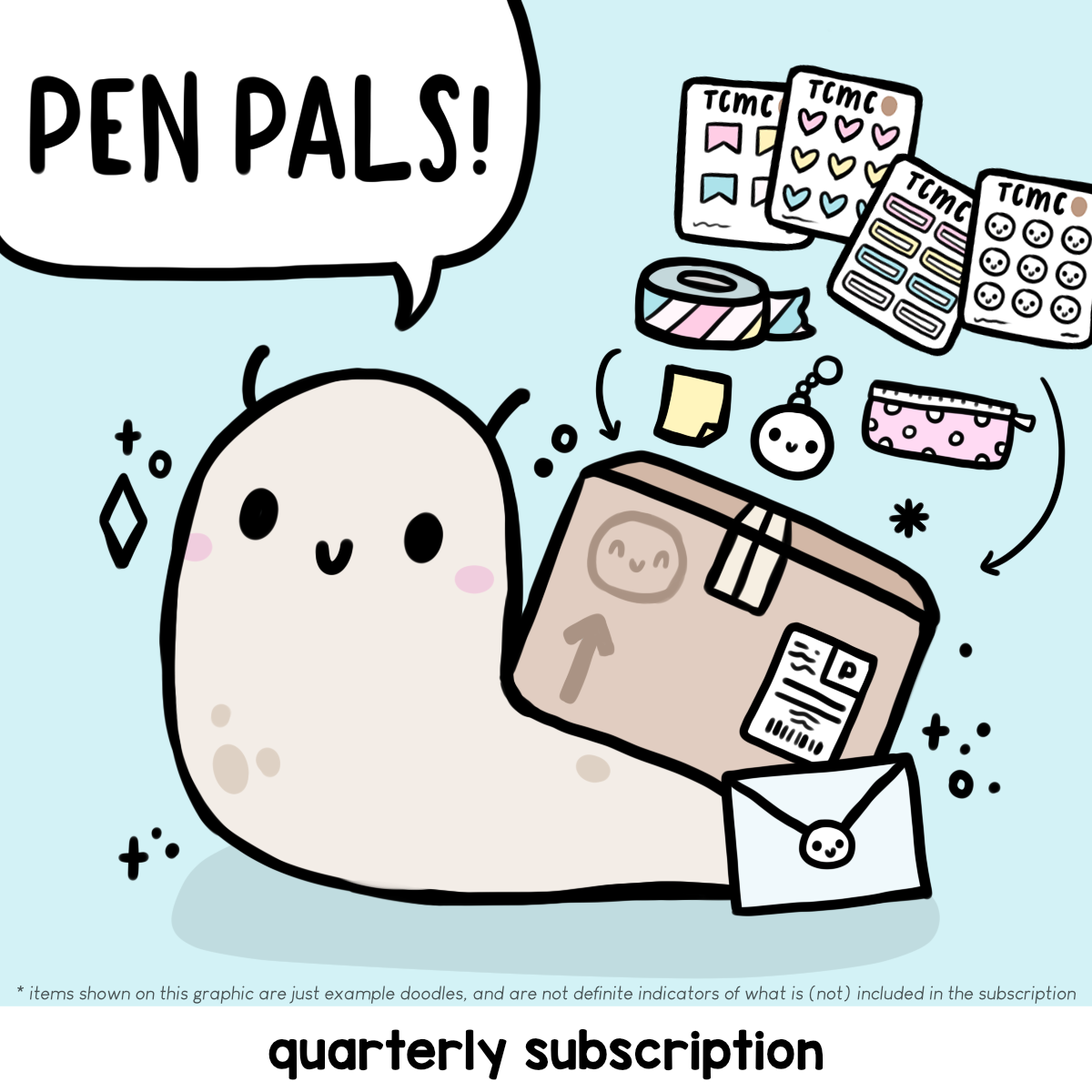 Pen Pal Stationery Subscription - Must Be Purchased Alone
