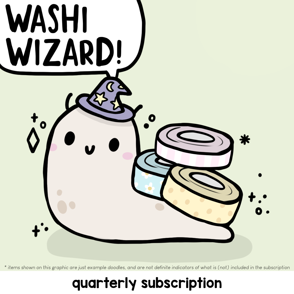 Washi Wizard Stationery Subscription - Must Be Purchased Alone