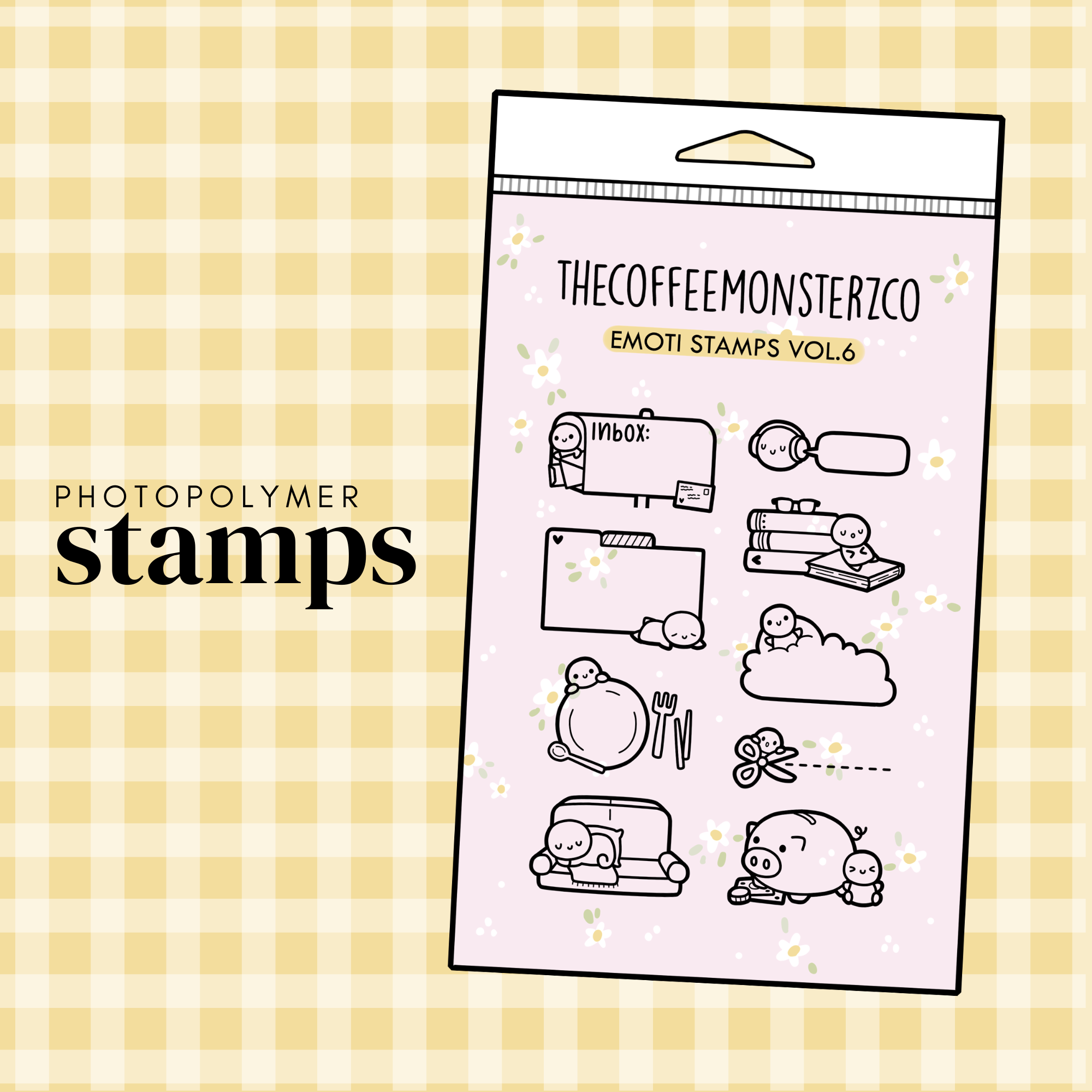PREORDER Emoti Stamp Set Vol.6
