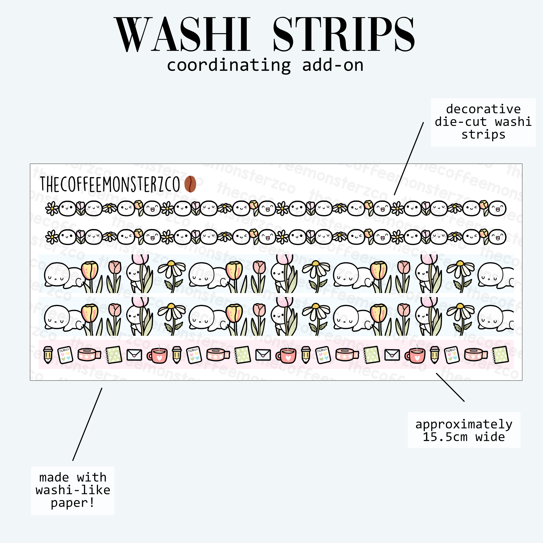 2024 Coordinating Add-ons - Washi Strips - Part 1