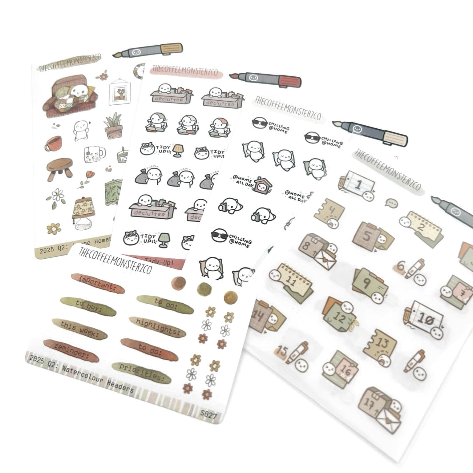 2025 Q2 Sticker Subscription Leftovers