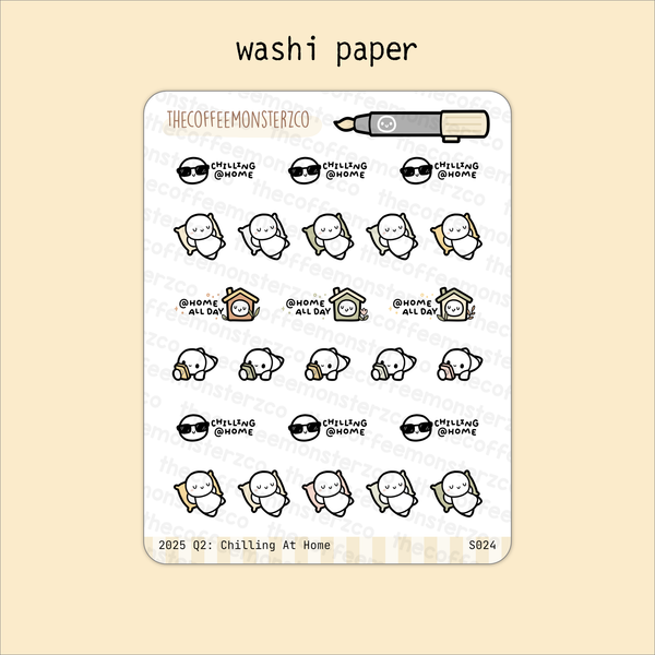 Large Save Sticker 2025 Q2 Sticker Subscription Leftovers – TheCoffeeMonsterzCo