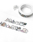 Desk Clutter Washi Tape - 13mm