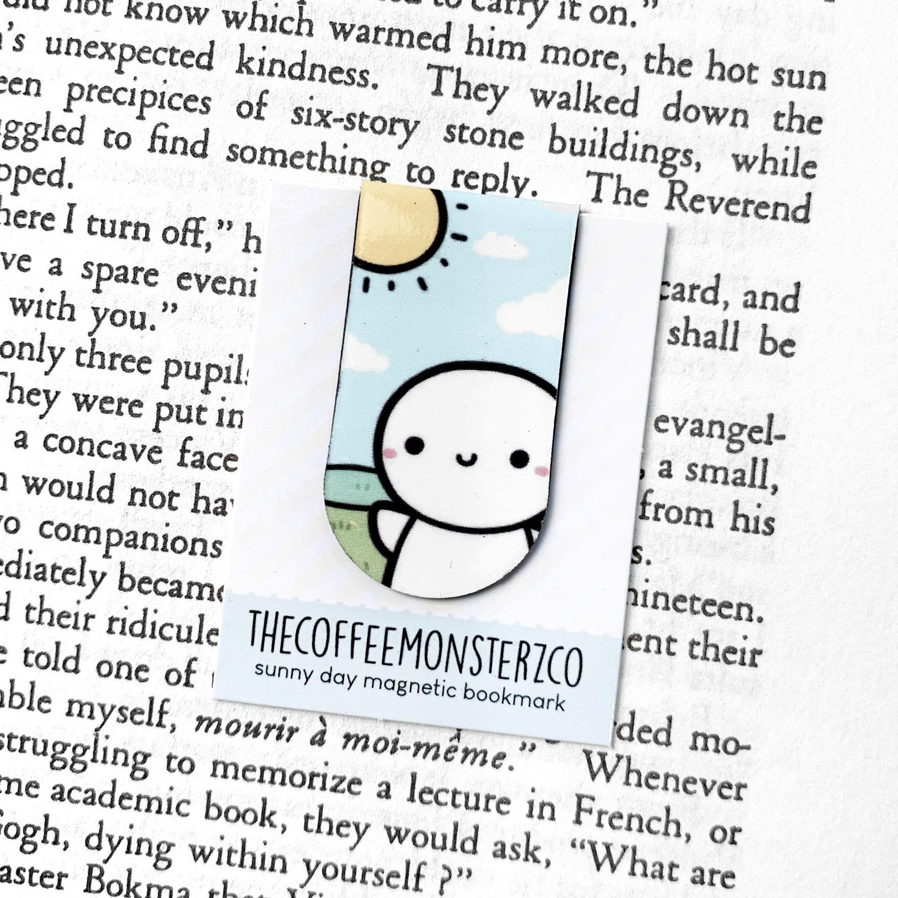 A Sunny Day Magnetic Bookmark (misfit) (1 per customer)