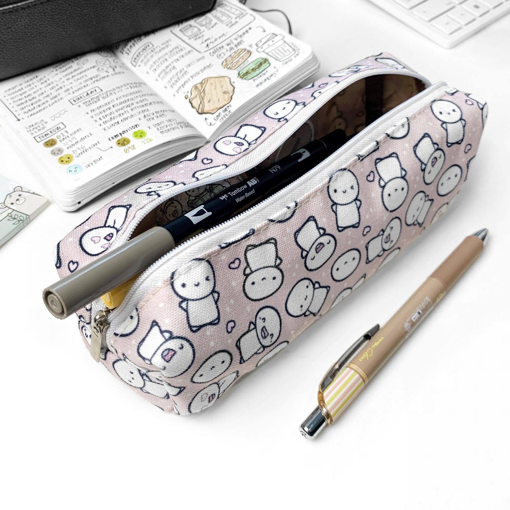Cappuccino - Emoti Pencil Pouch (1 per customer)
