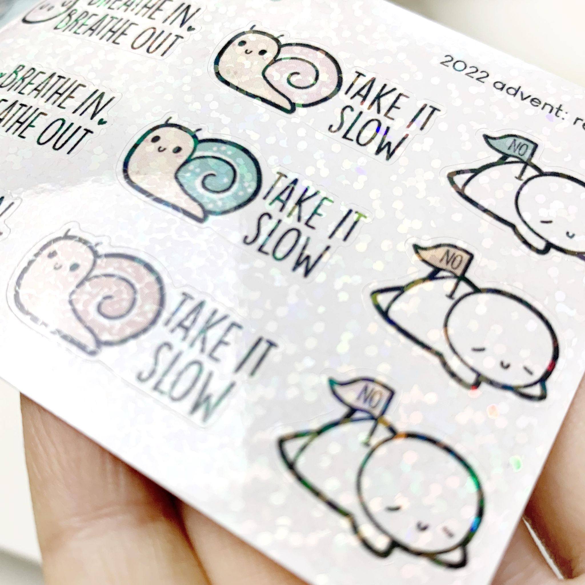 Self Care Mini Sticker Sheets Pack (1 per customer)