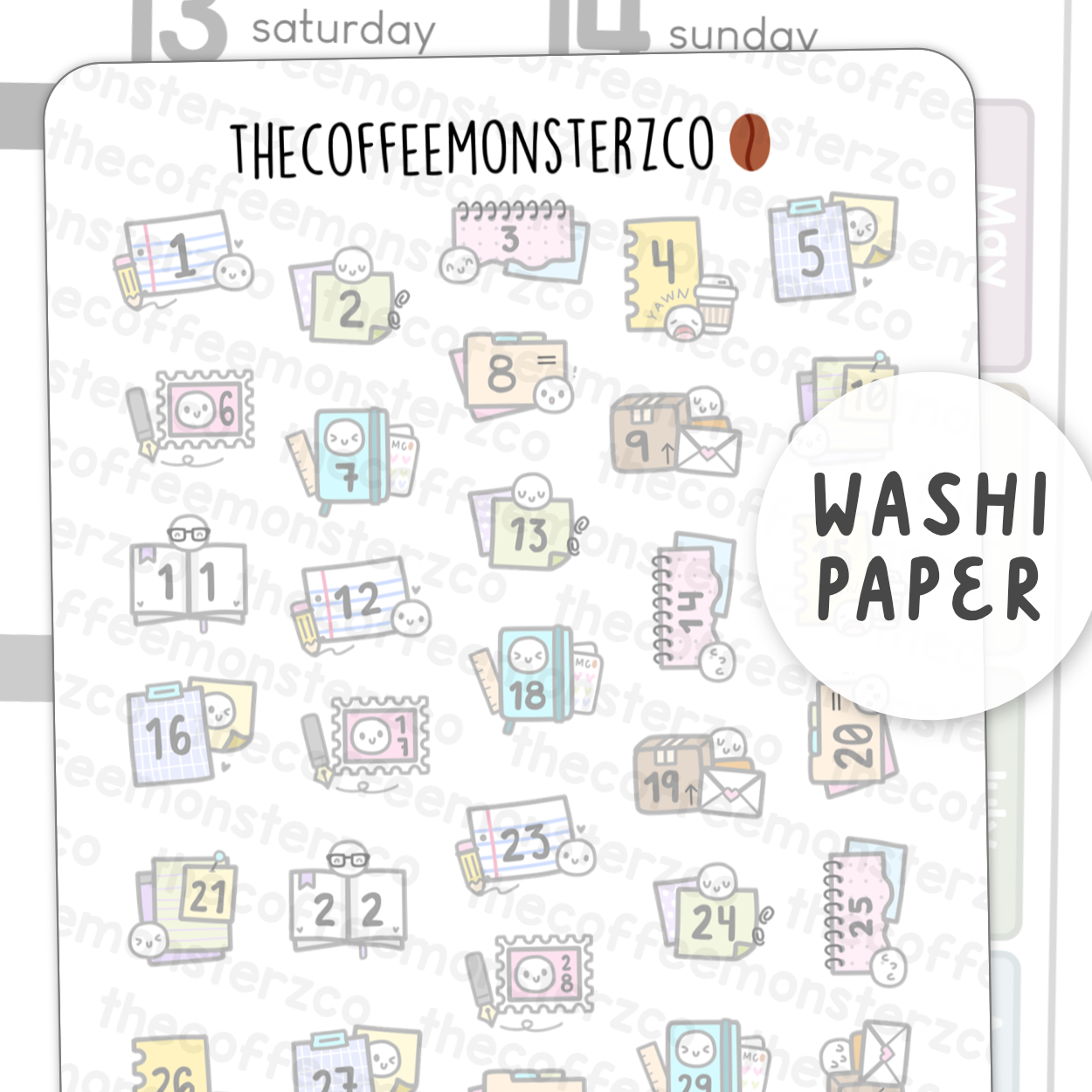 Number Notes (Freebie Leftovers)