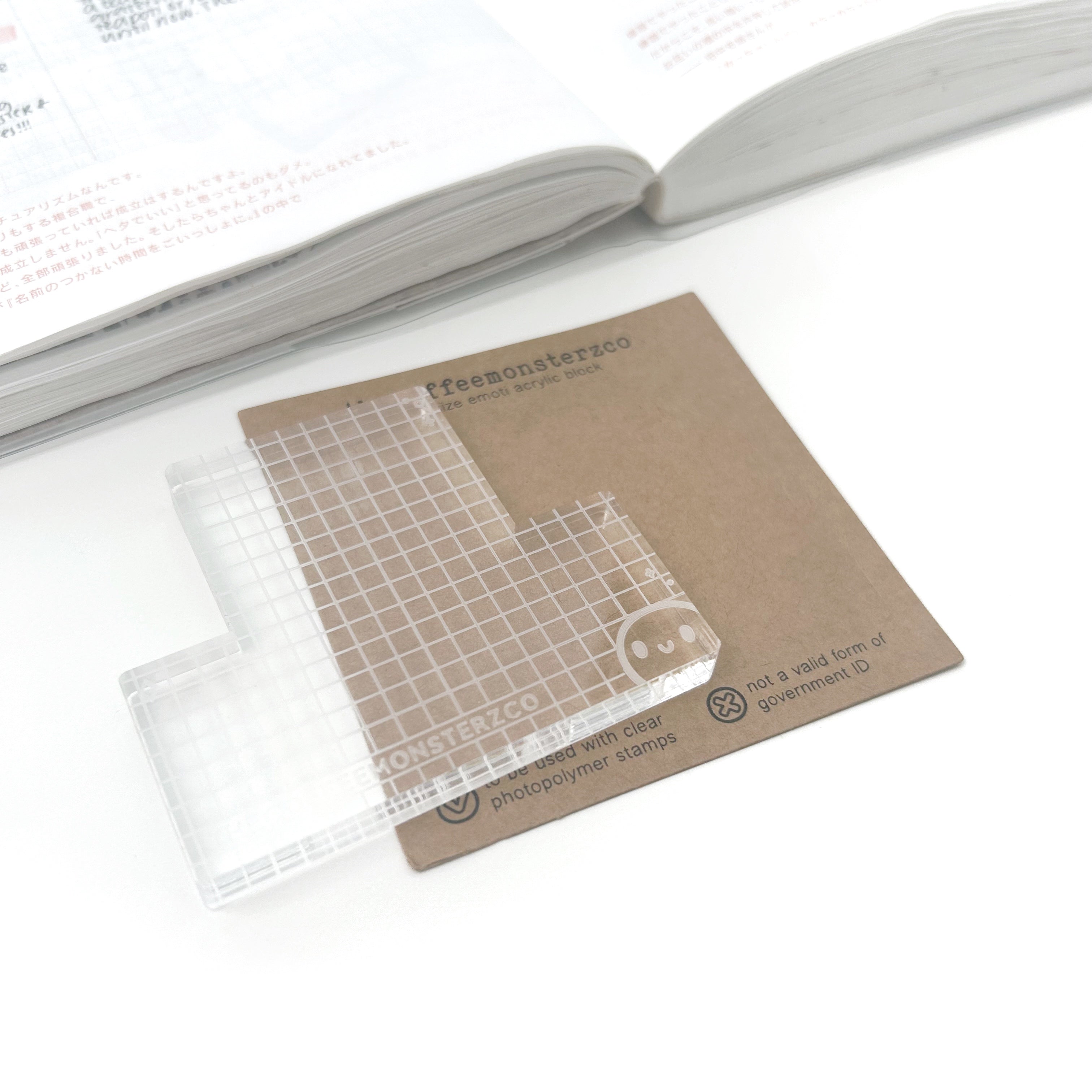Emoti Dual Size - Acrylic Block