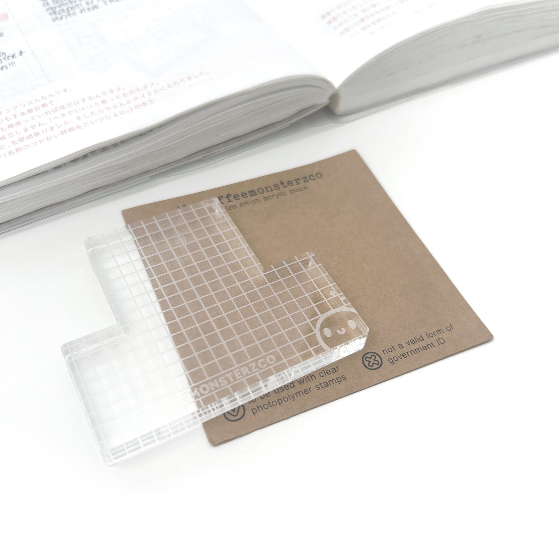 Emoti Dual Size - Acrylic Block