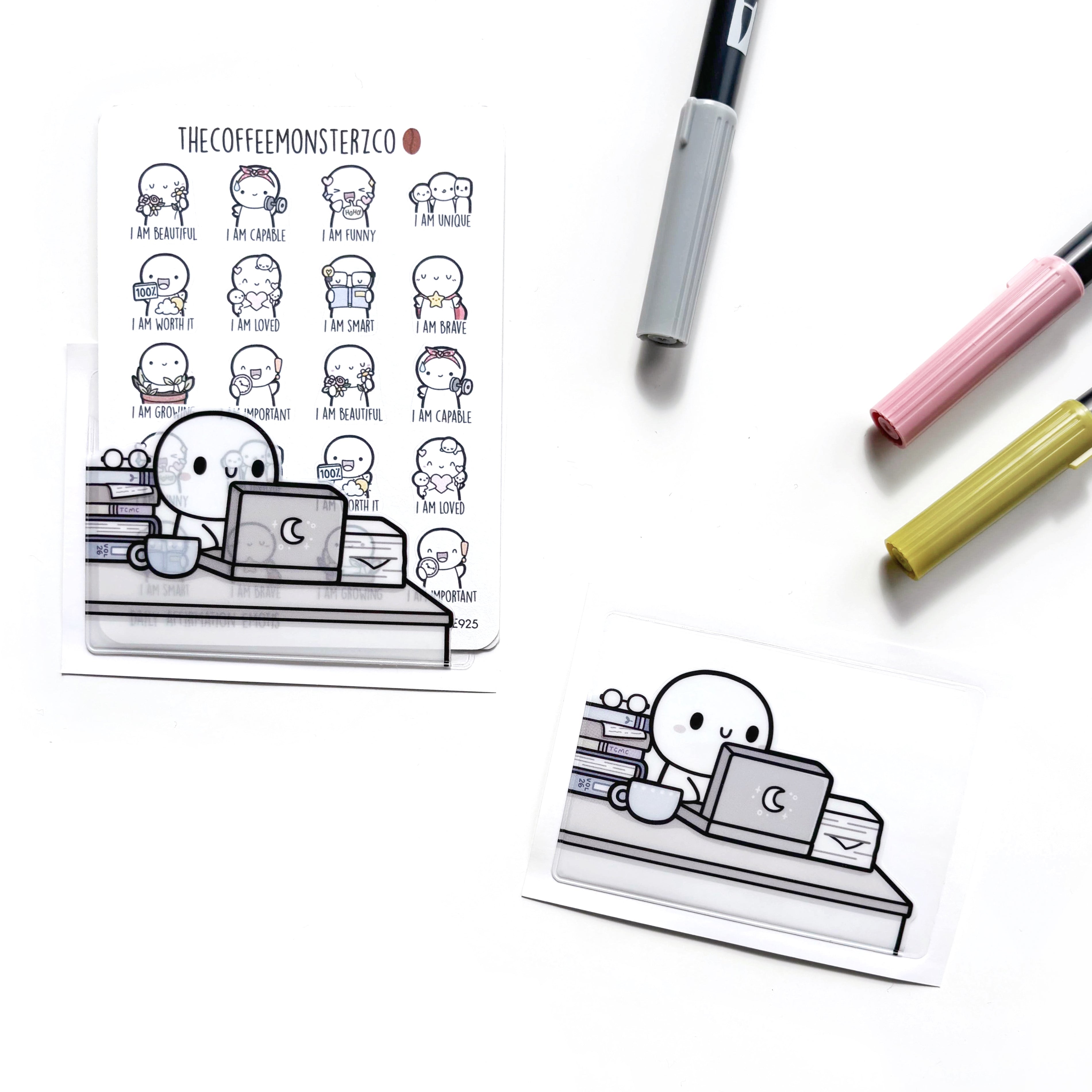 At the Office - Adhesive Pocket
