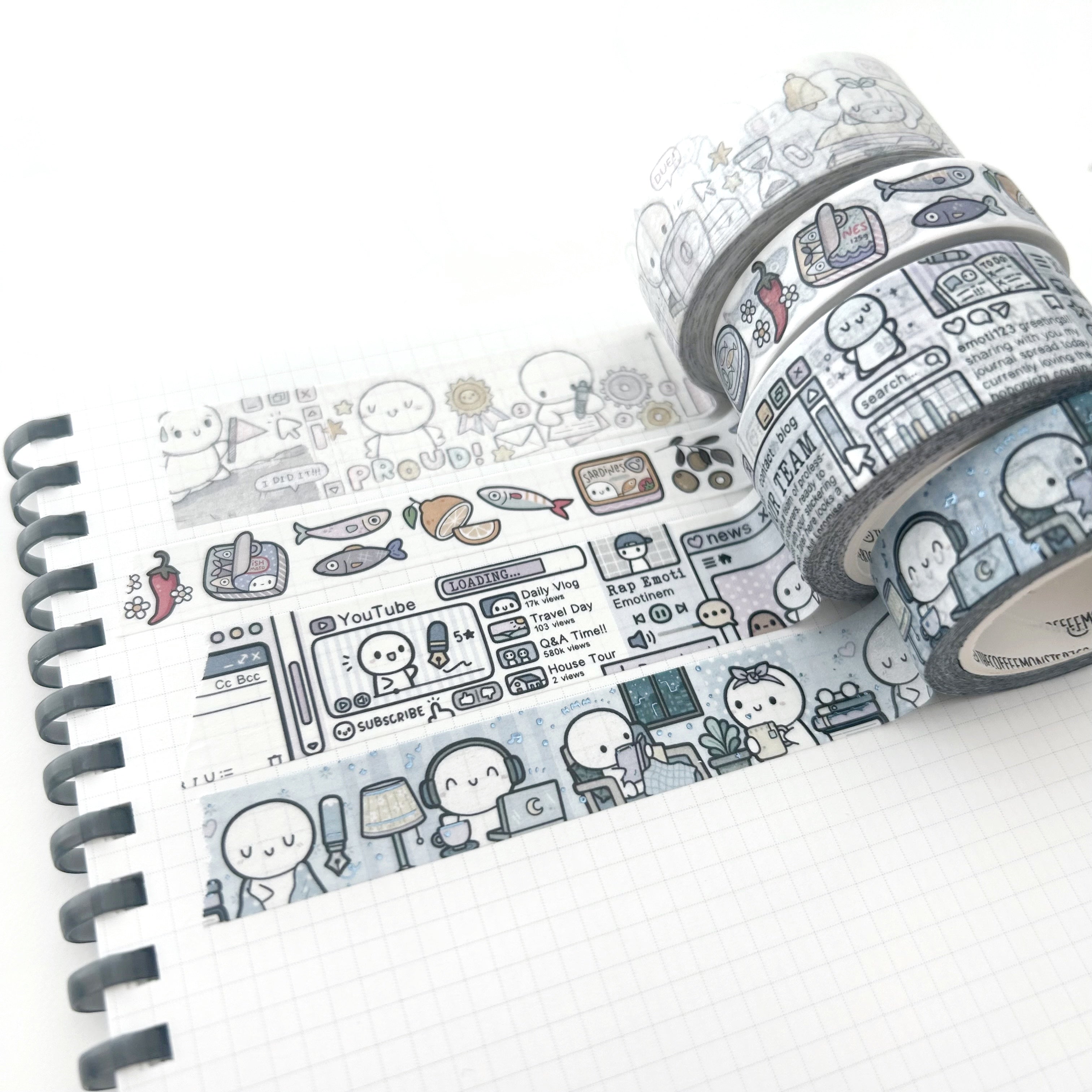 Goals & Accomplishments Washi Tape - 20mm