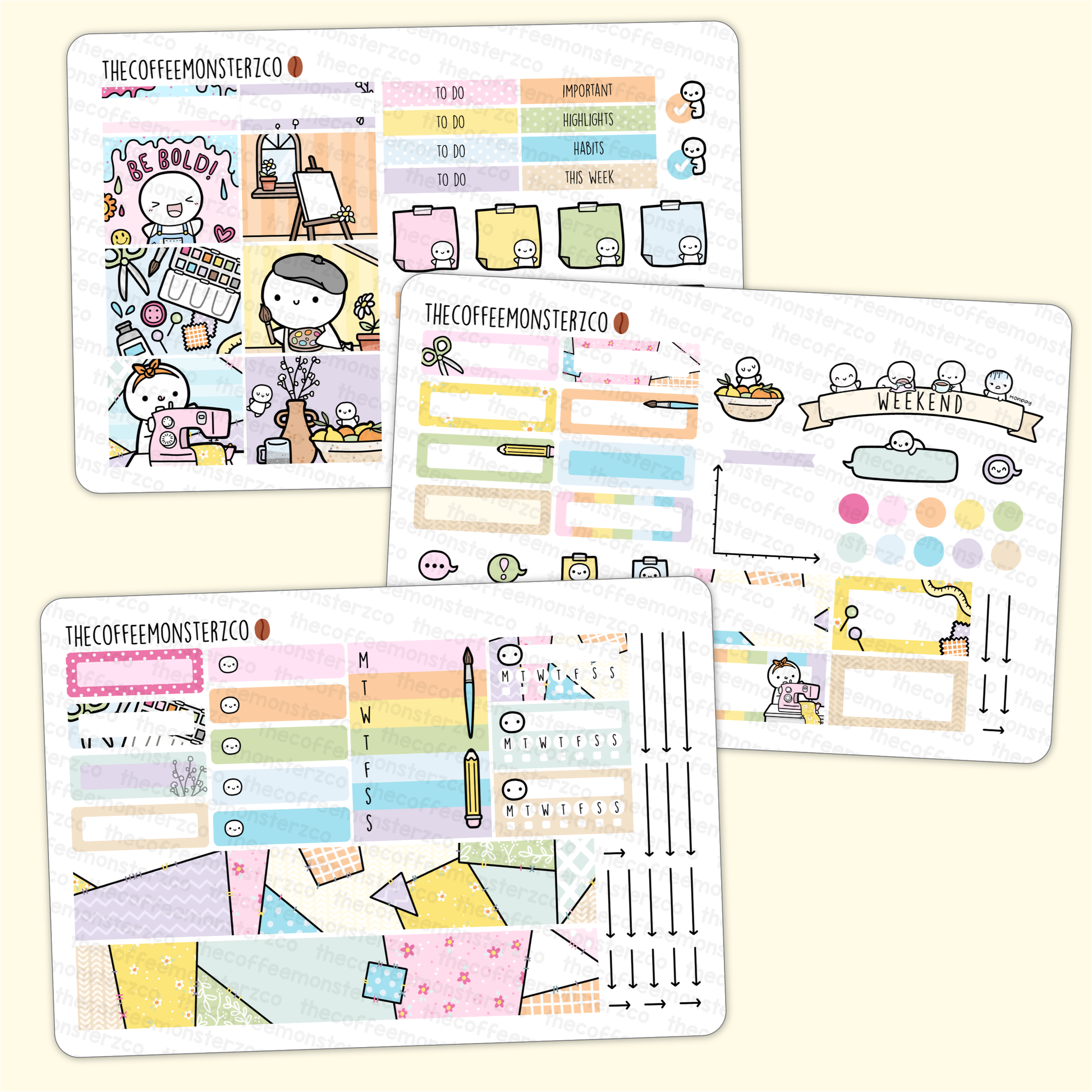 Be Bold Hobonichi Cousin Kit