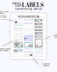 2024 Coordinating Add-ons - Small Labels (0.80") - Part 2