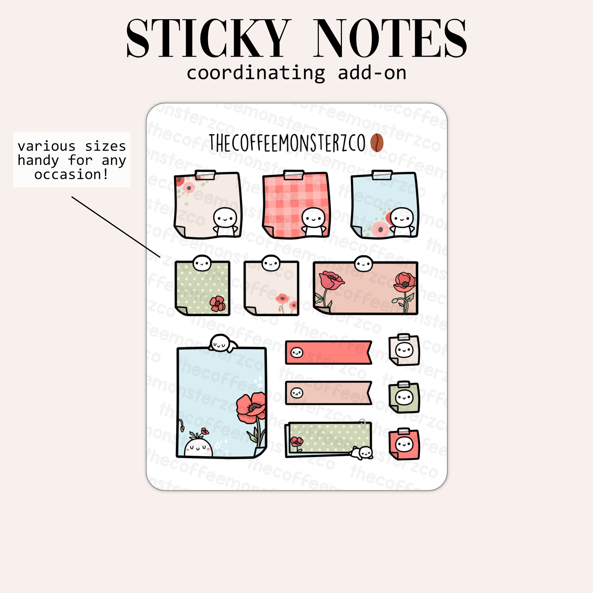 2024 Coordinating Add-ons - Sticky Notes - Part 2