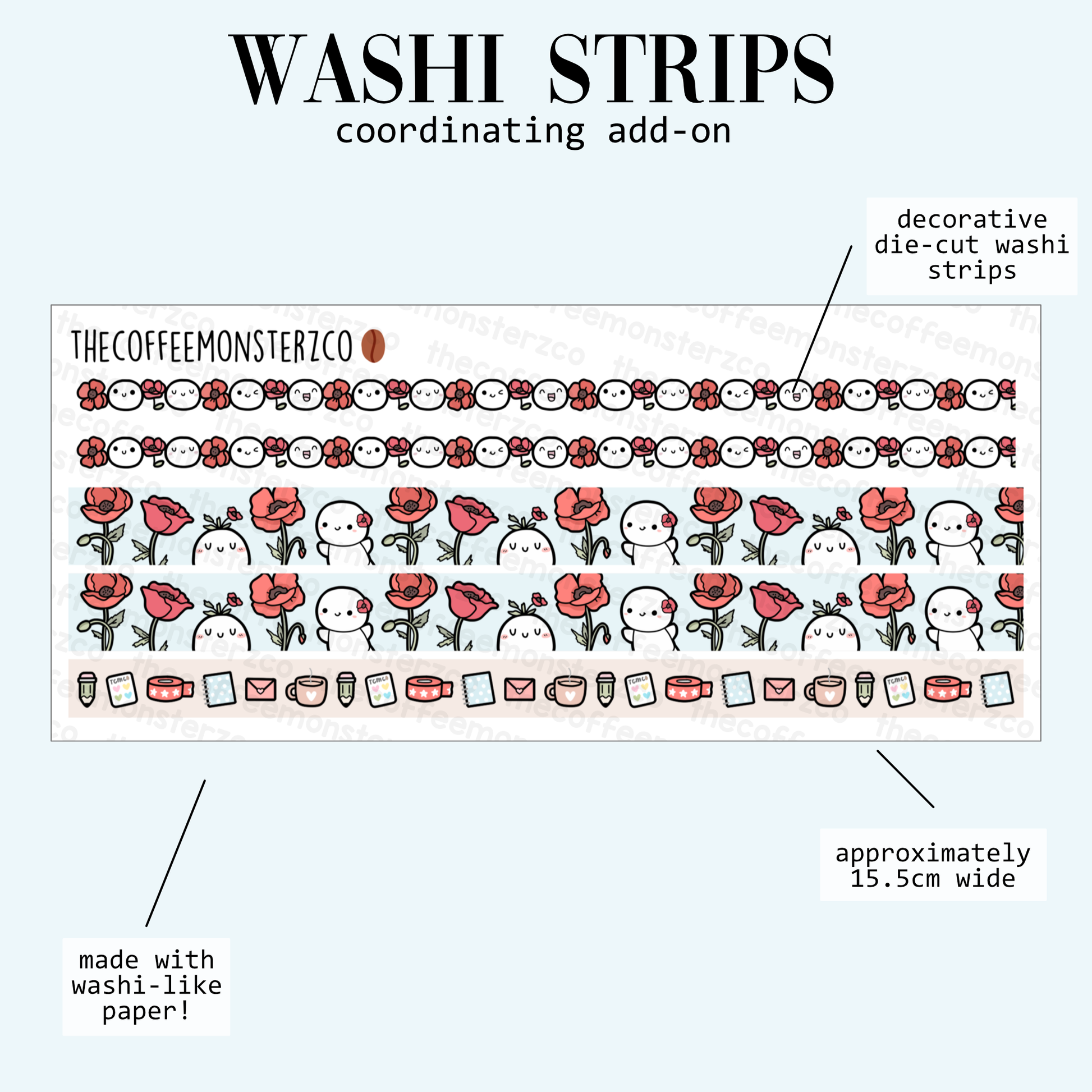 2024 Coordinating Add-ons - Washi Strips - Part 2