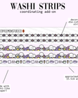 2024 Coordinating Add-ons - Washi Strips - Part 2