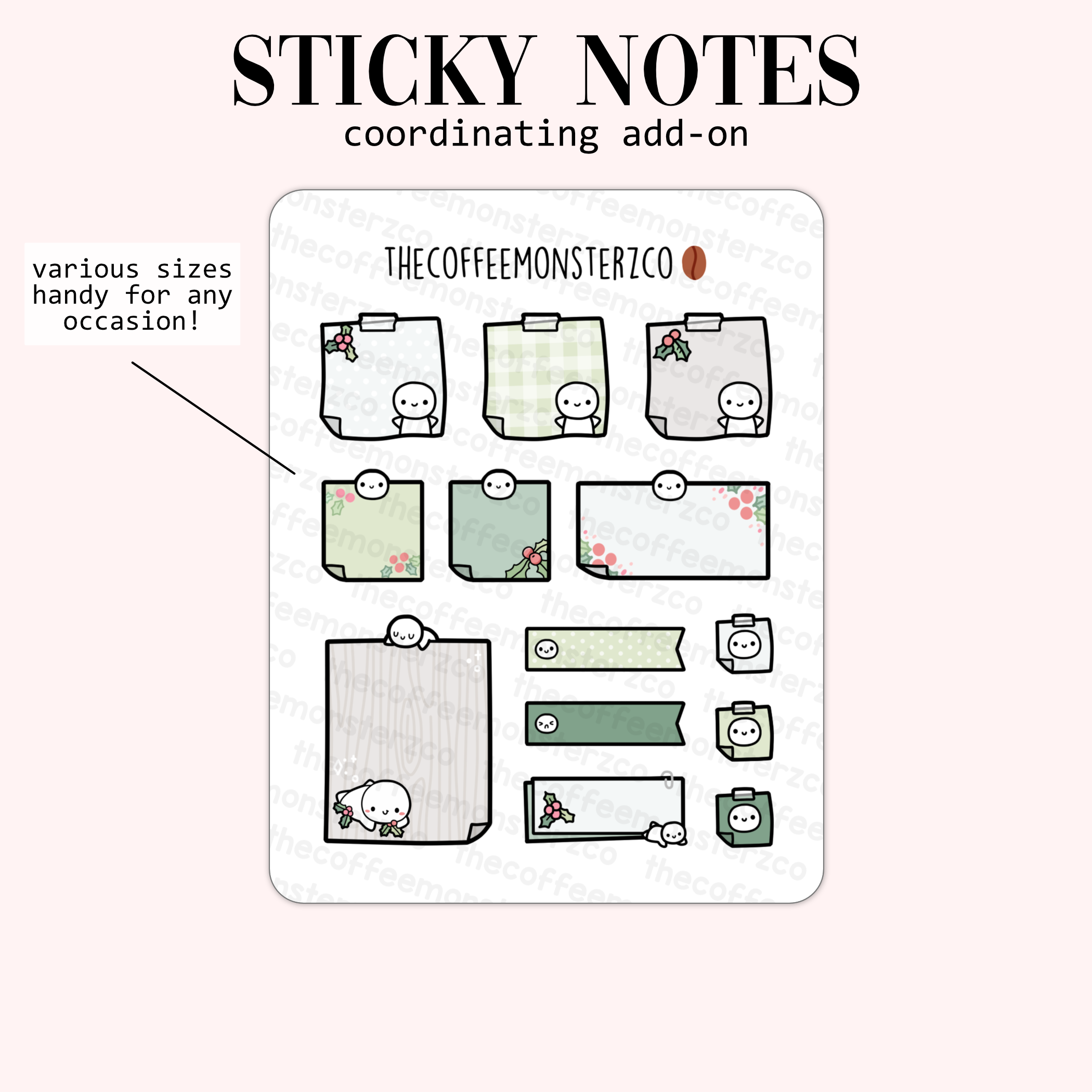 2024 Coordinating Add-ons - Sticky Notes - Part 2