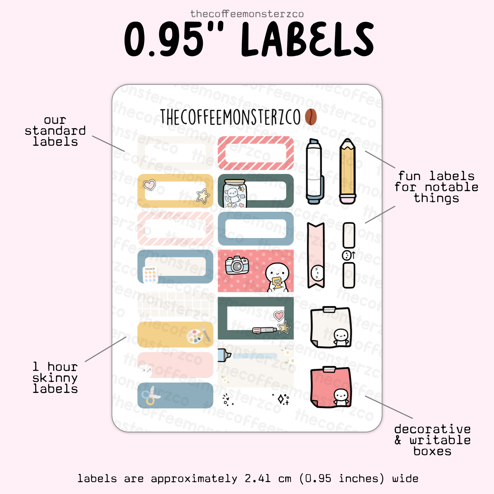2025 Coordinating 0.95" Labels
