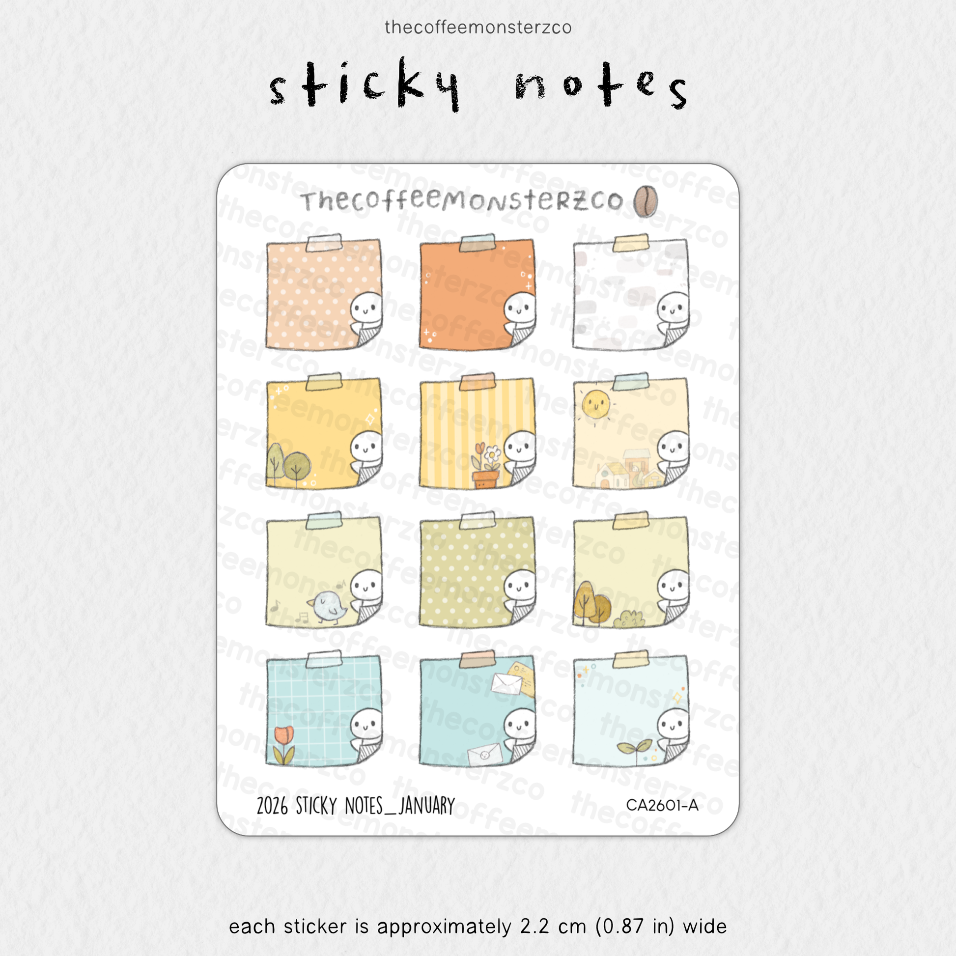 2026 Sticky Notes