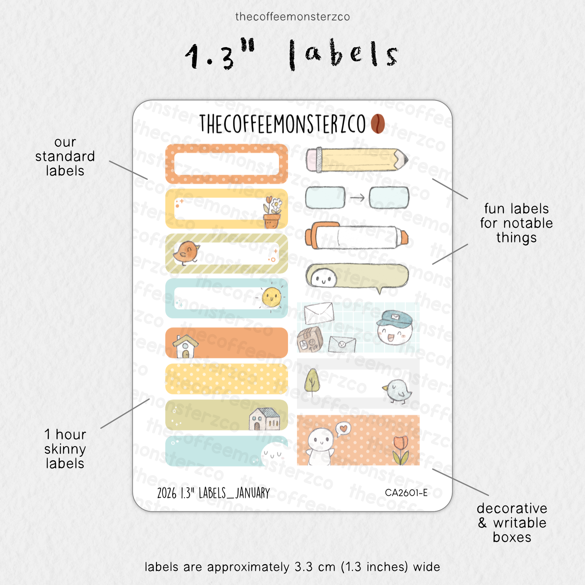 2026 1.3" Labels