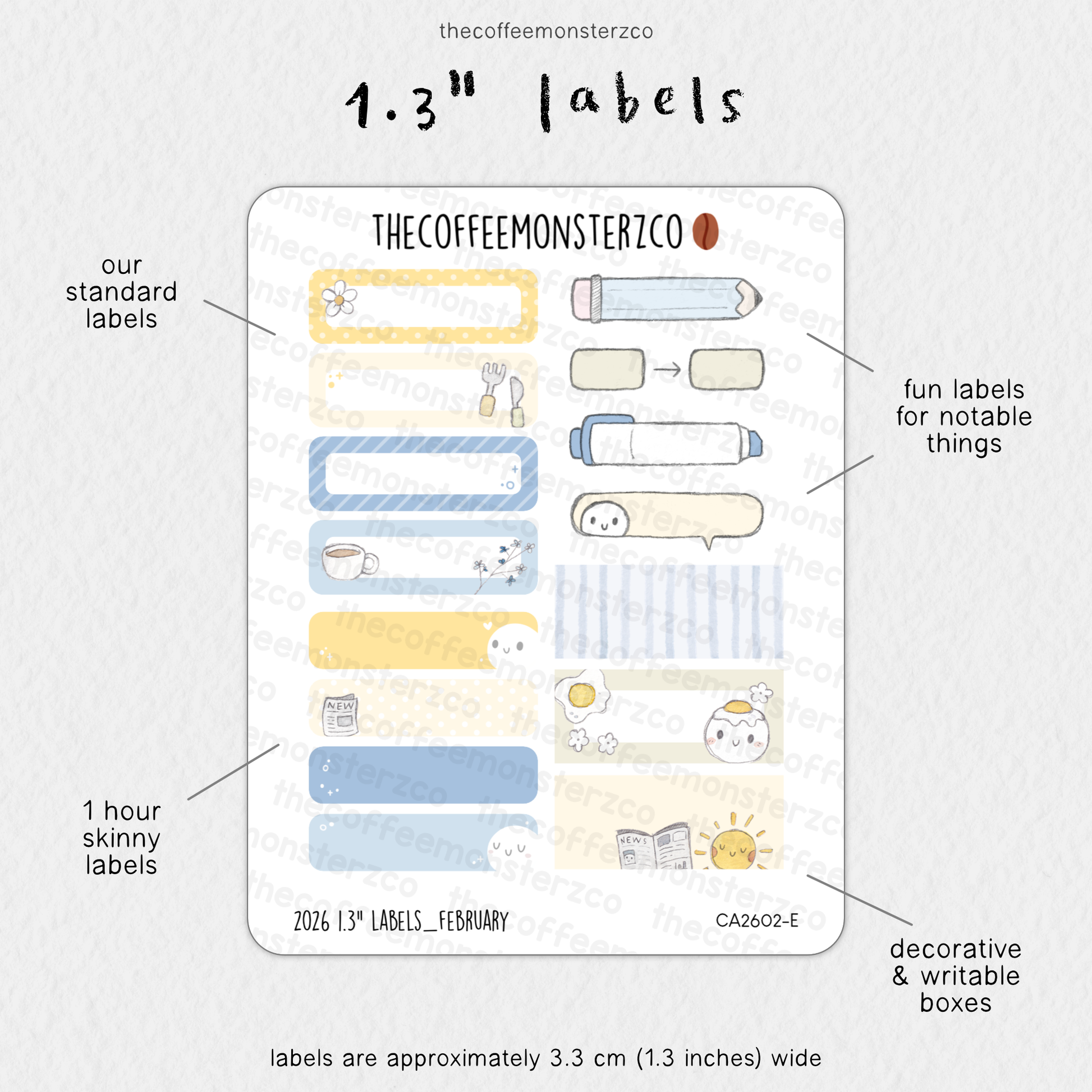 2026 1.3" Labels