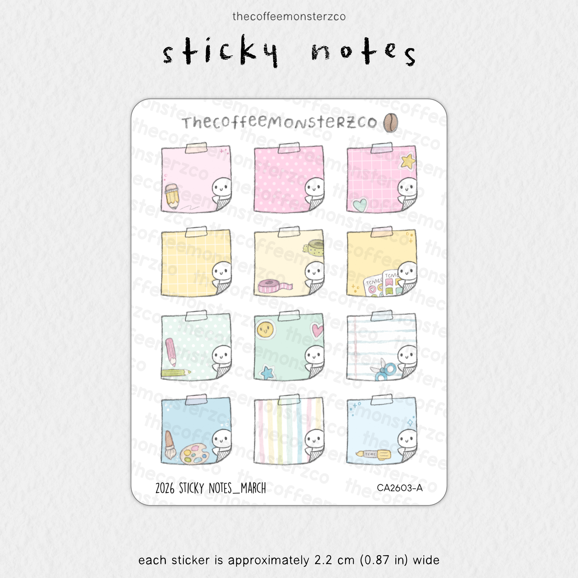 2026 Sticky Notes