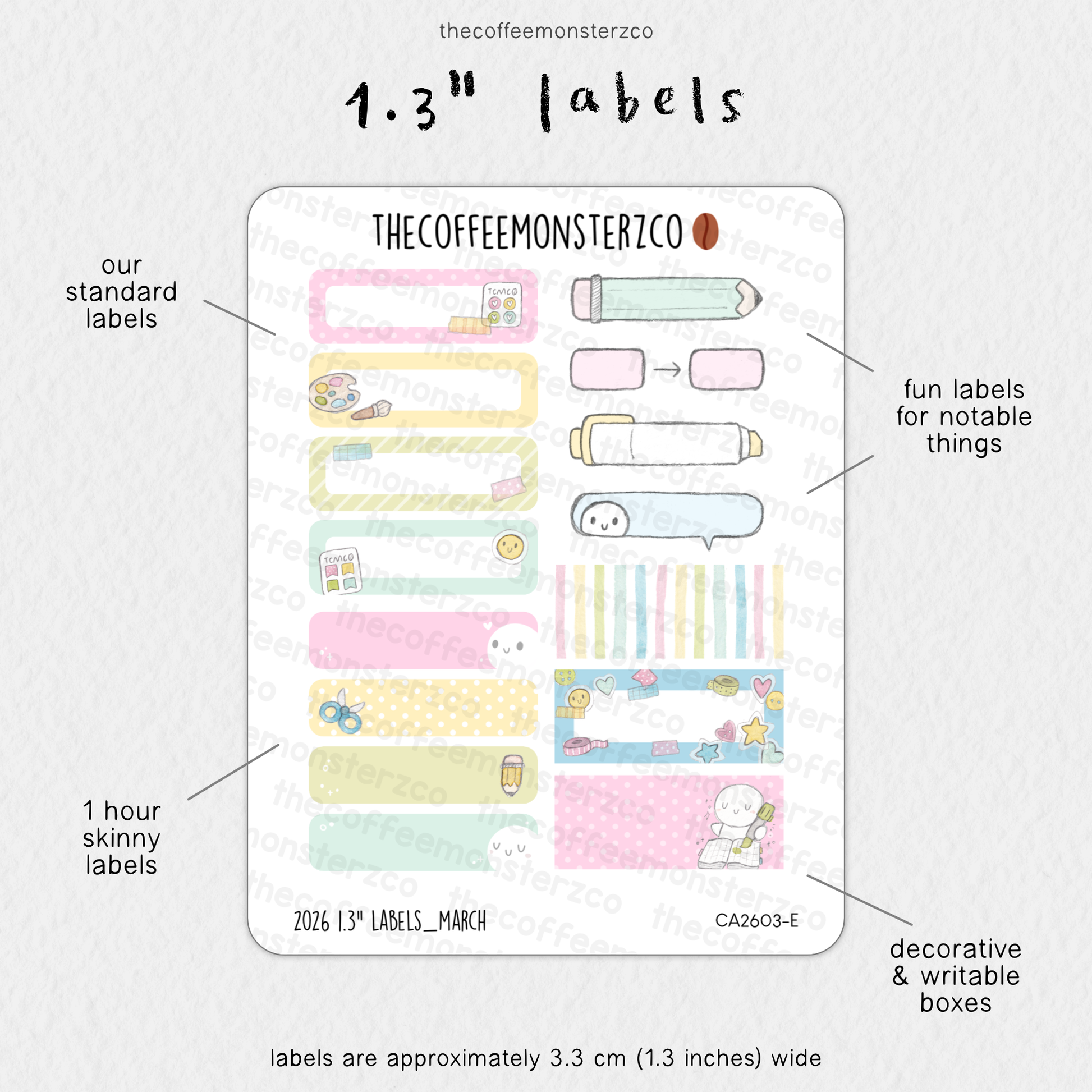 2026 1.3" Labels