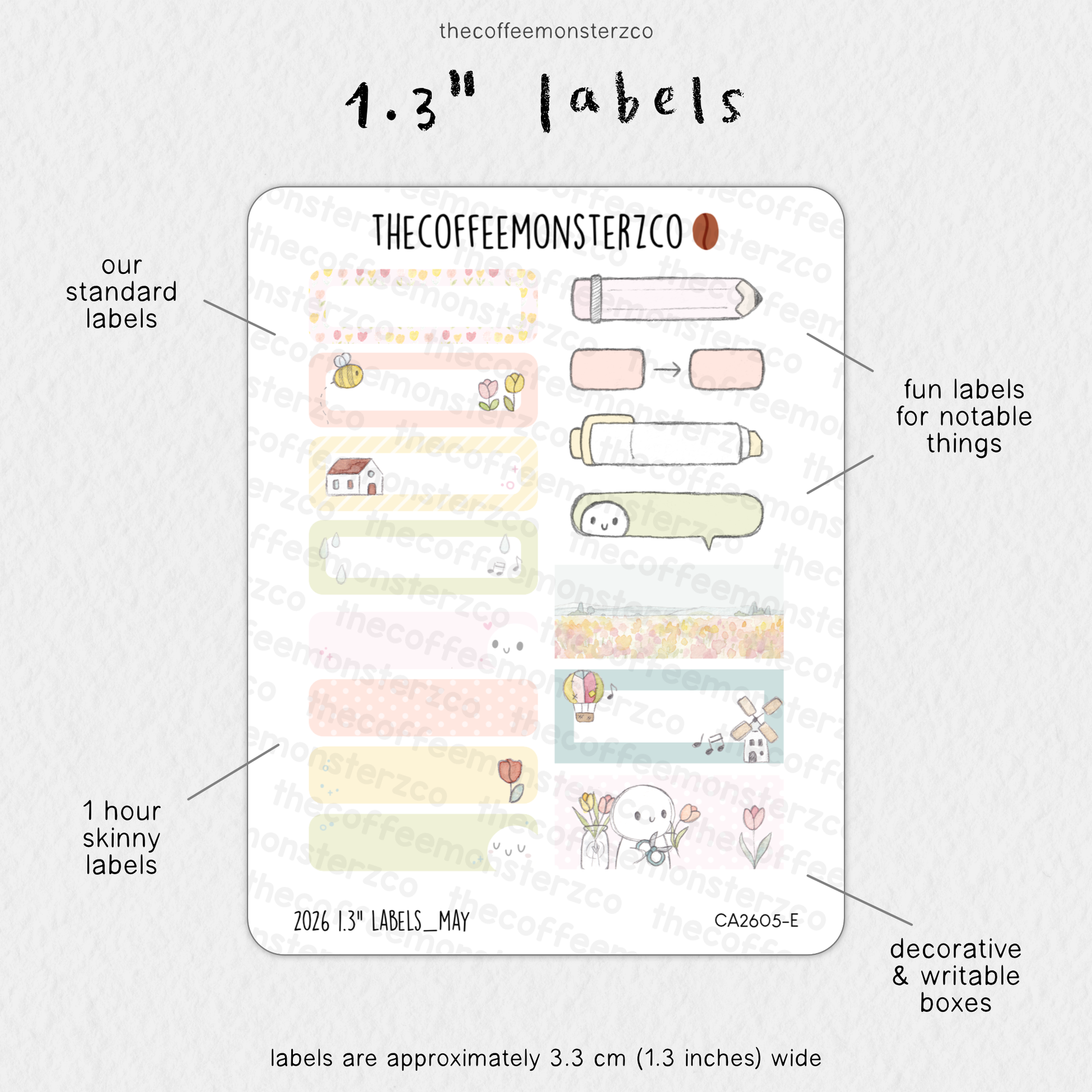 2026 1.3" Labels
