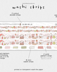 2026 Coordinating Washi Strips