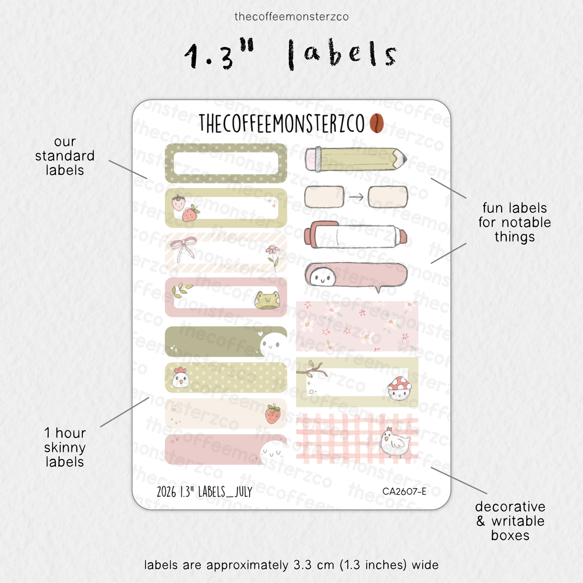 2026 1.3" Labels