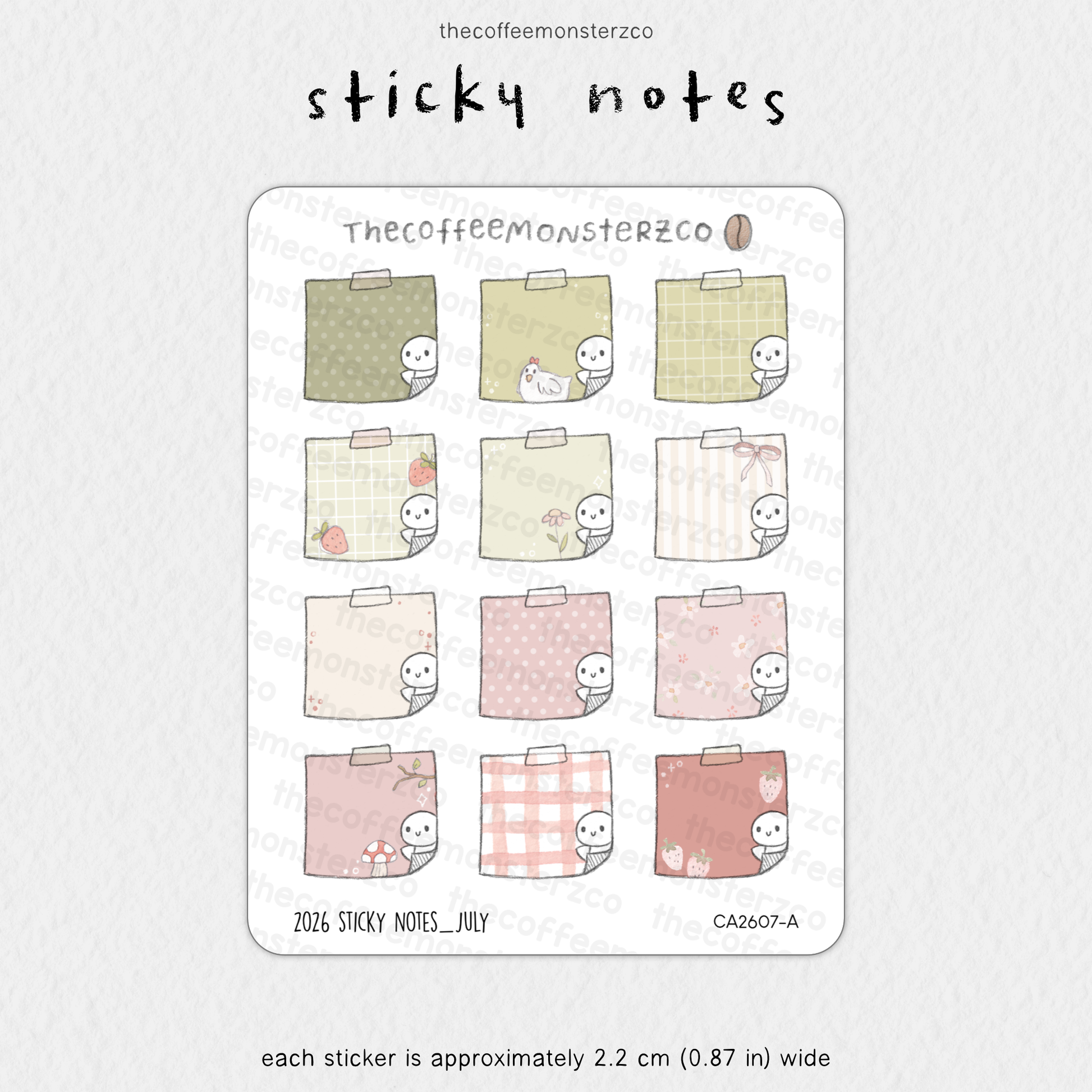 2026 Sticky Notes