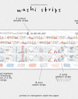2026 Coordinating Washi Strips