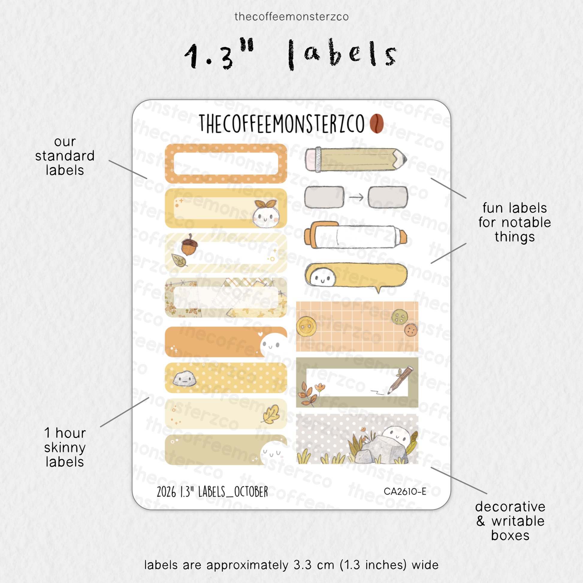 2026 1.3" Labels