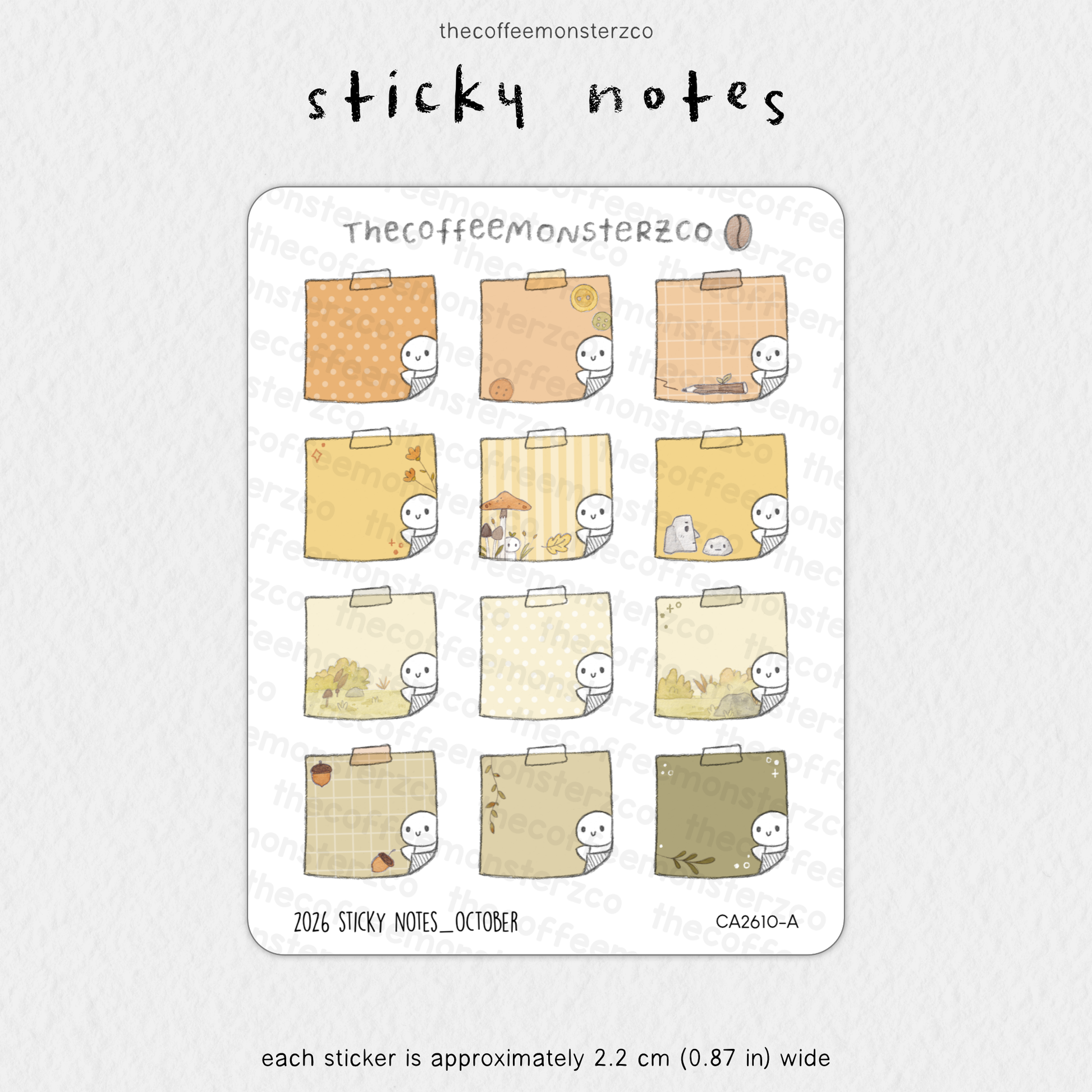 2026 Sticky Notes