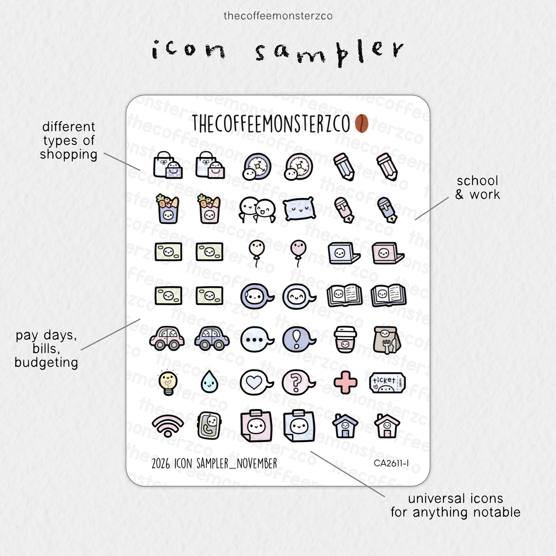 2026 Icon Sampler