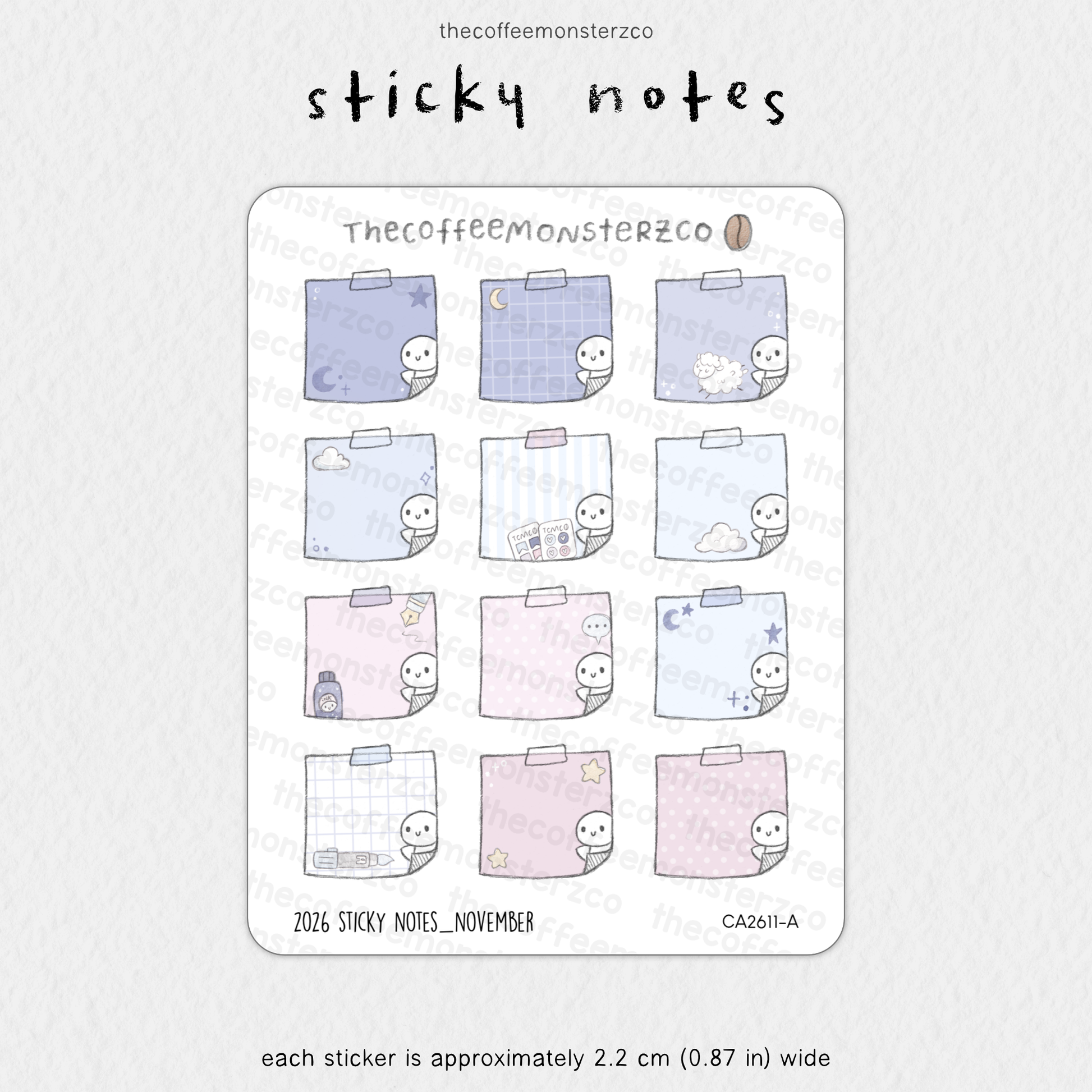 2026 Sticky Notes