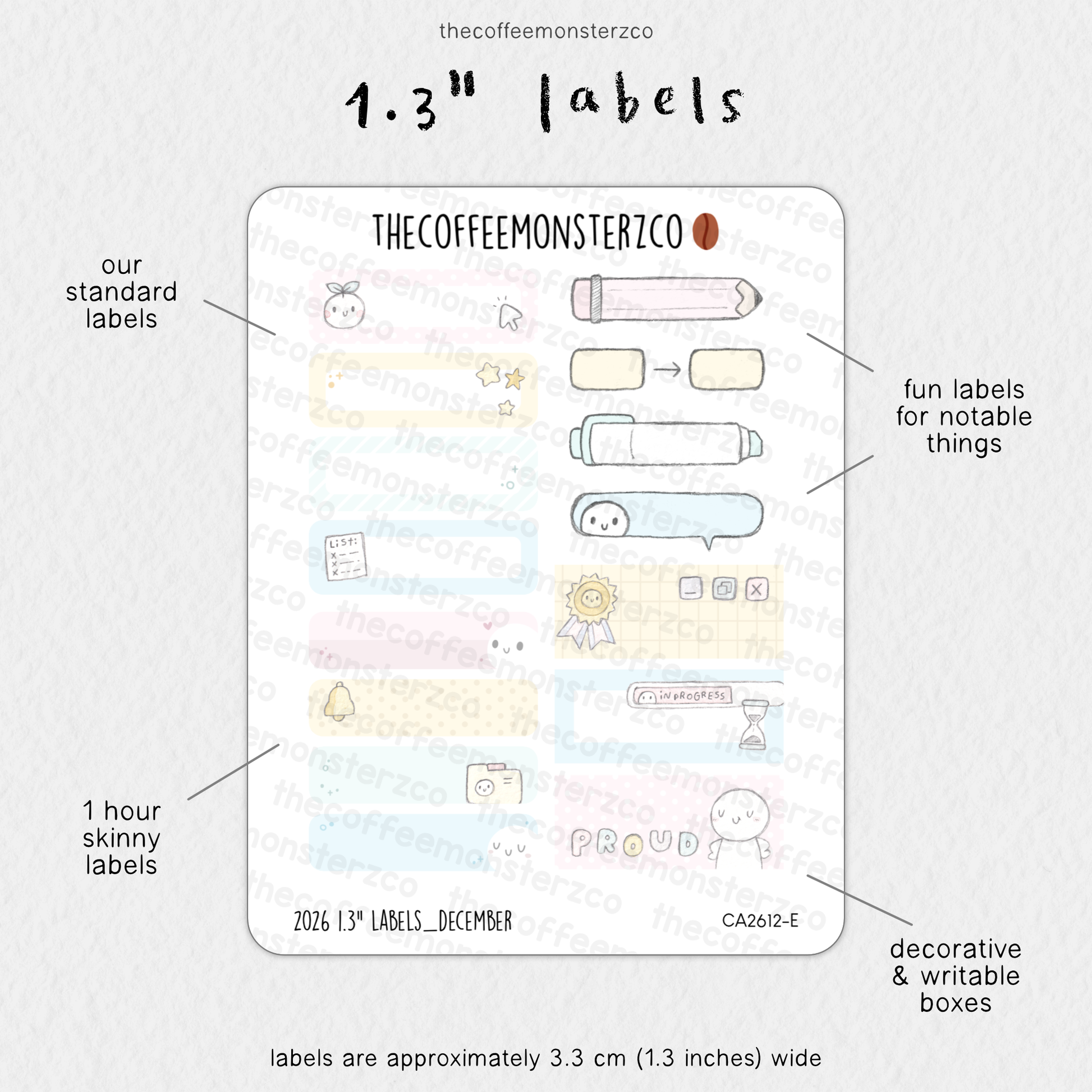 2026 1.3" Labels