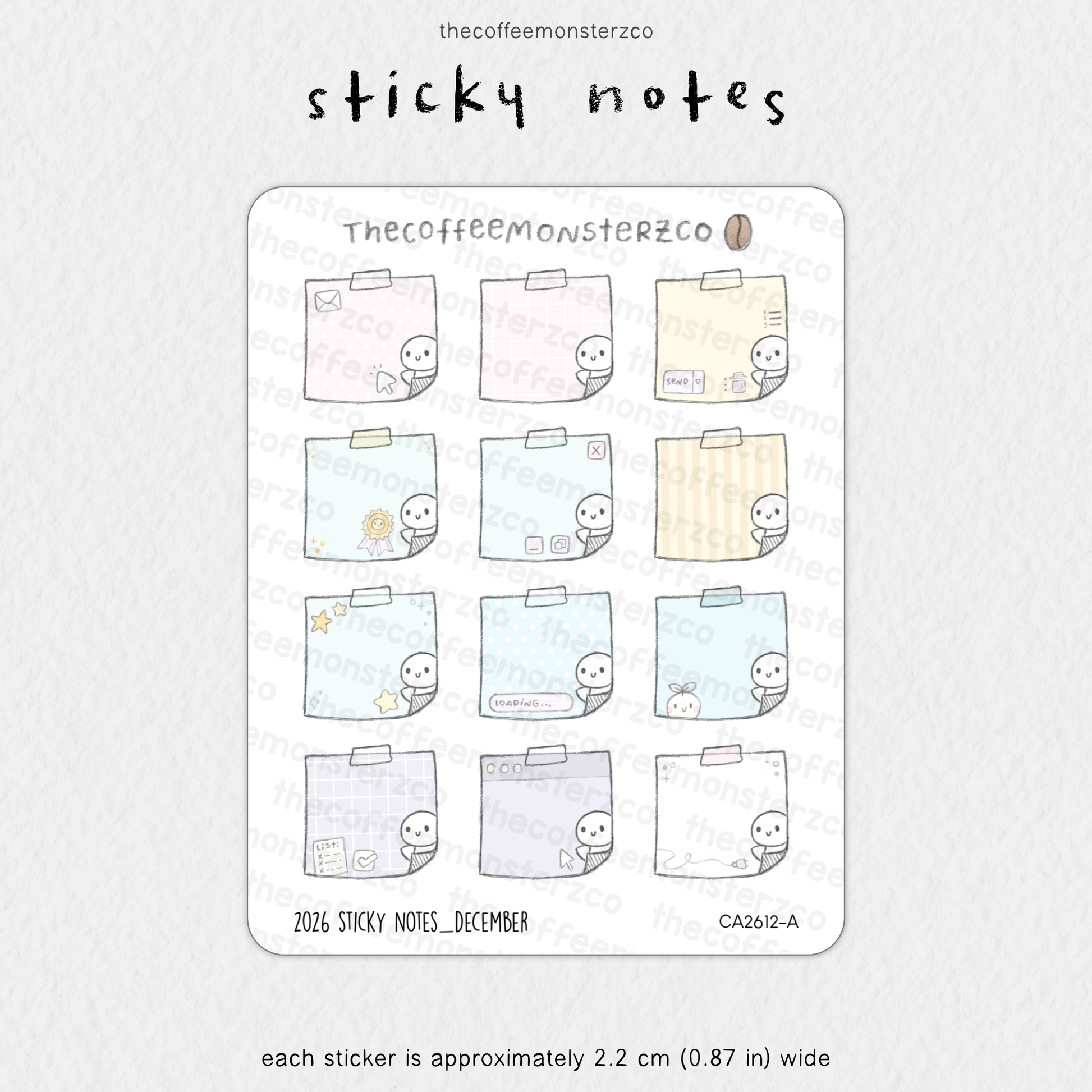 2026 Sticky Notes