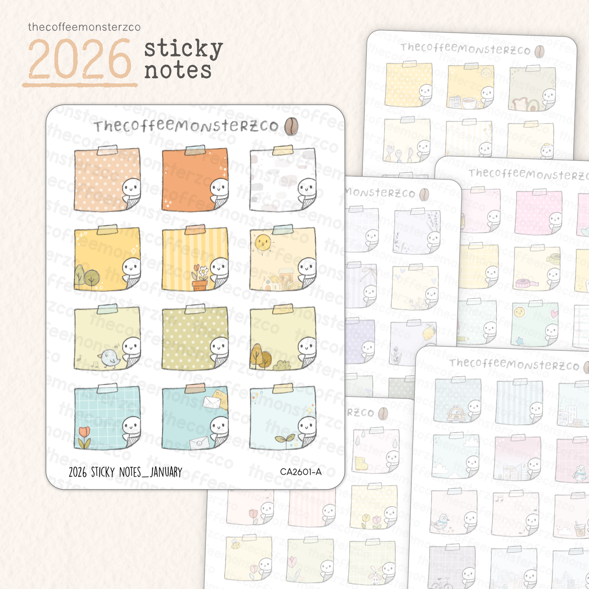 2026 Sticky Notes