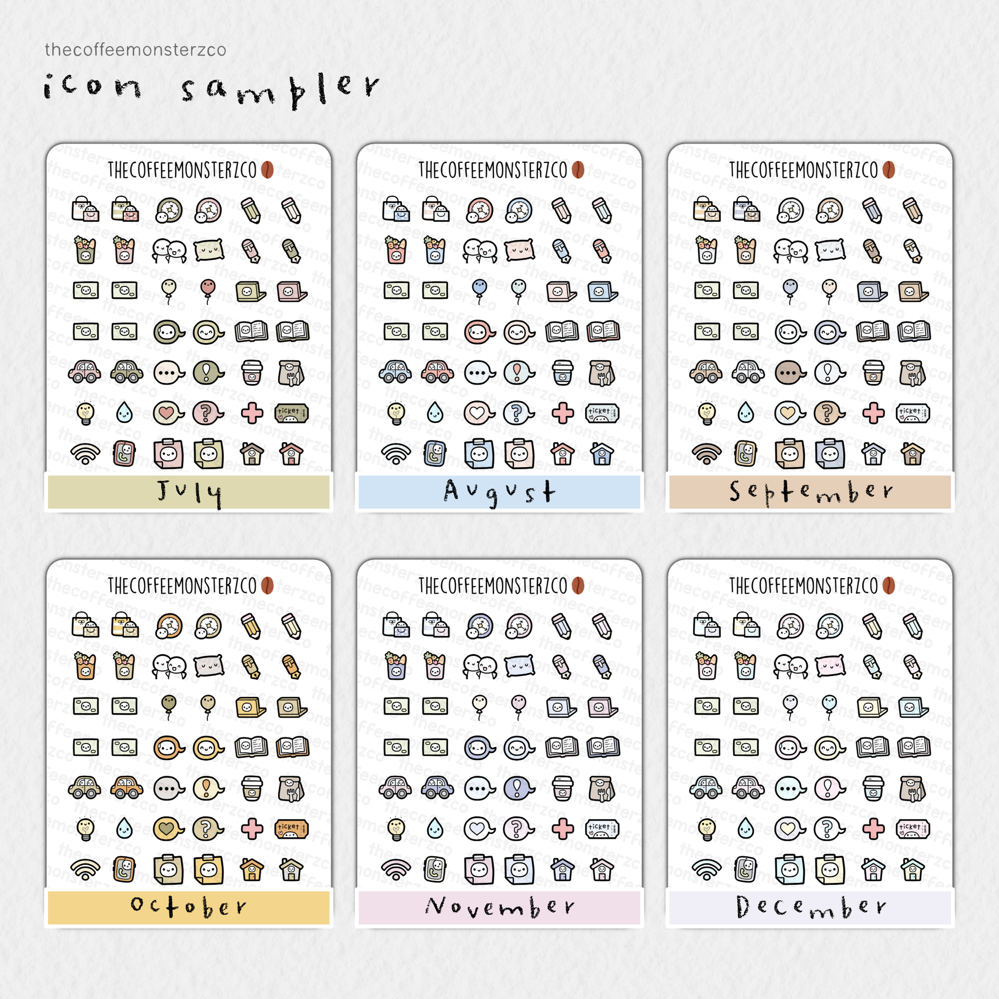 2026 Icon Sampler