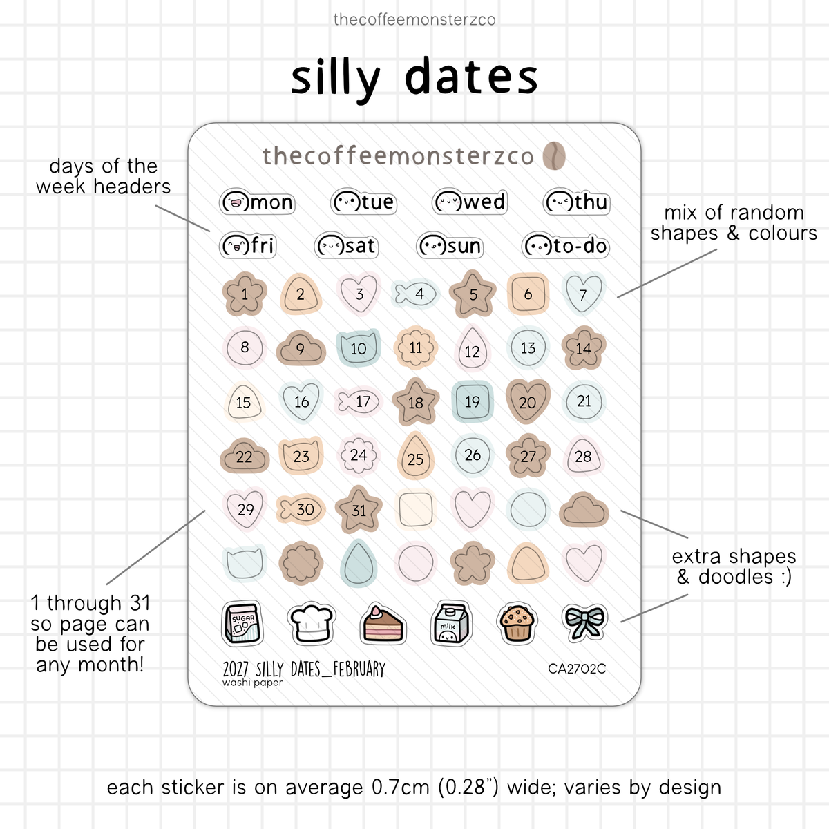 2027 Silly Dates