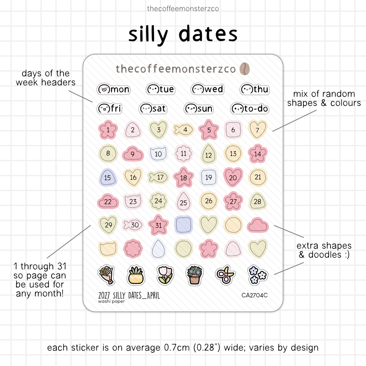 2027 Silly Dates