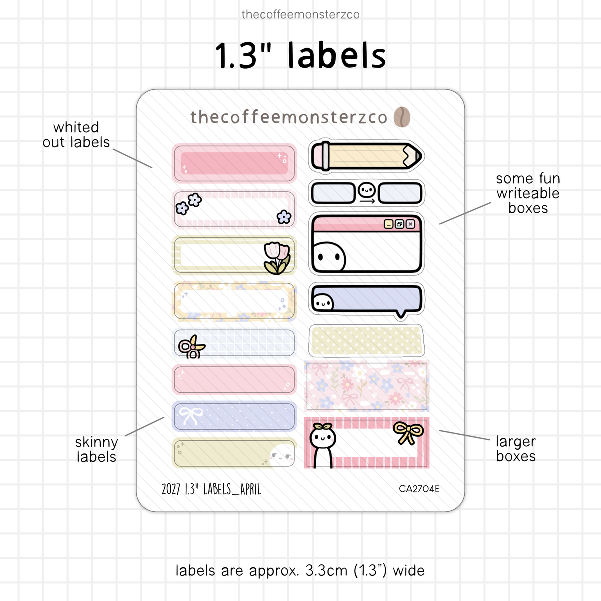 2027 1.3" Labels