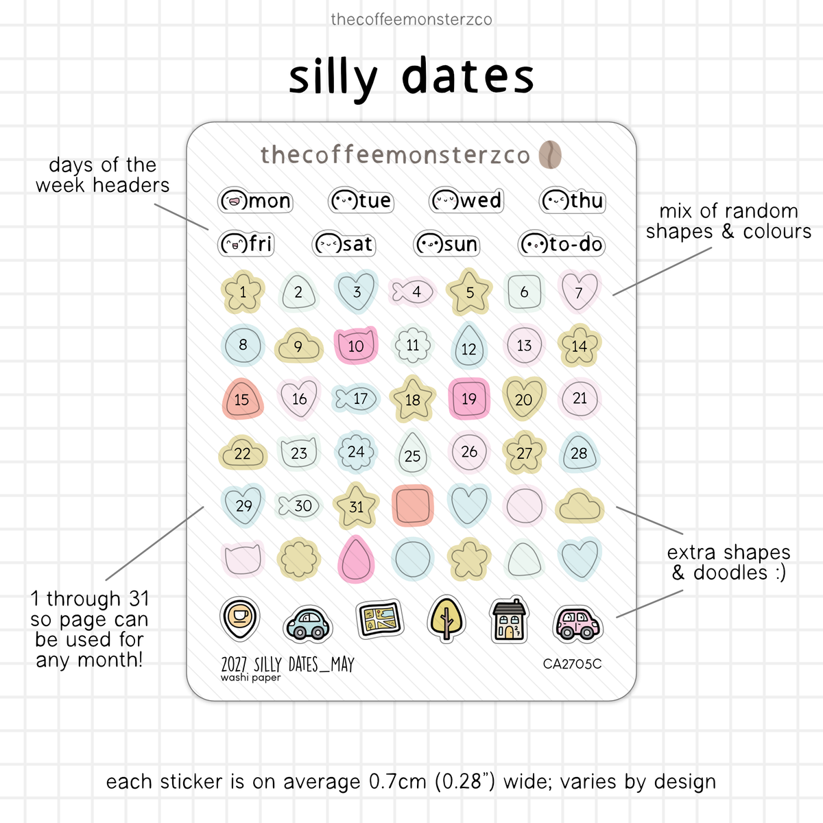 2027 Silly Dates