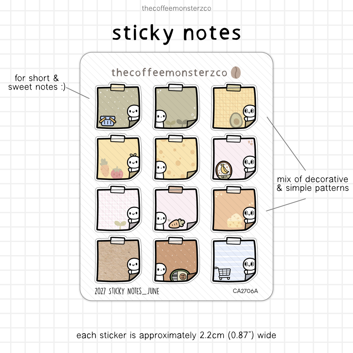 2027 Sticky Notes