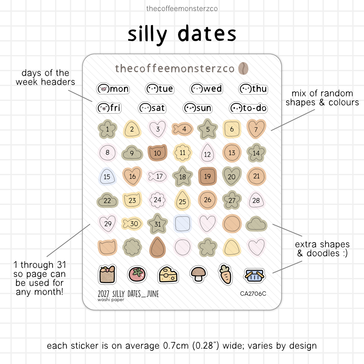 2027 Silly Dates